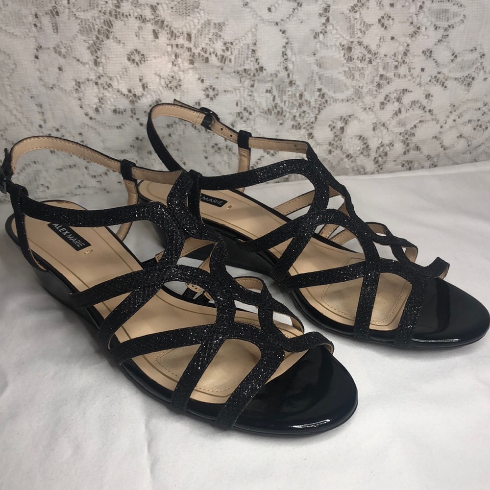 Alex Marie Wedge Heeled Dress shoes. Size 8M